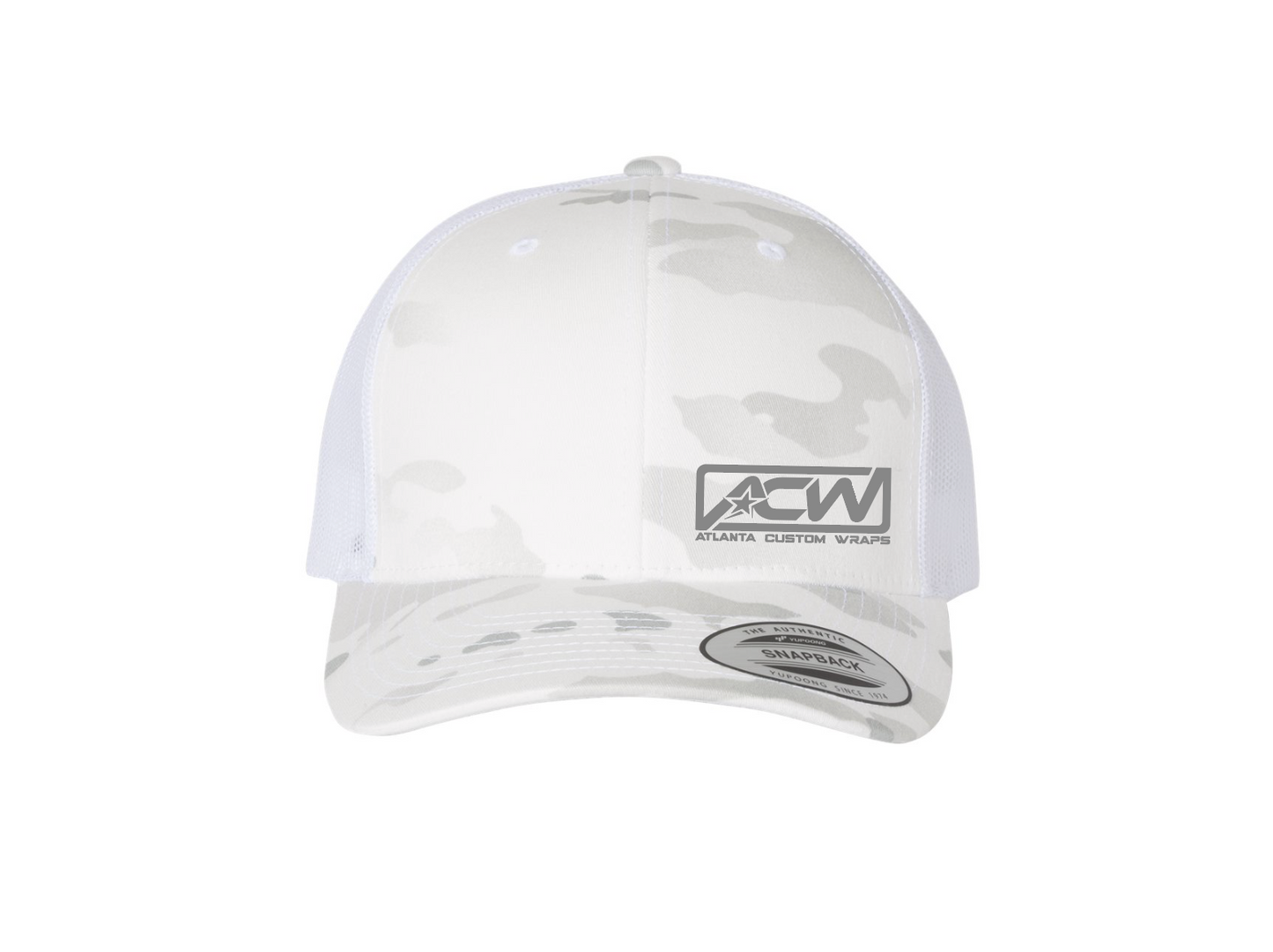 Official ACW White Camo Hats