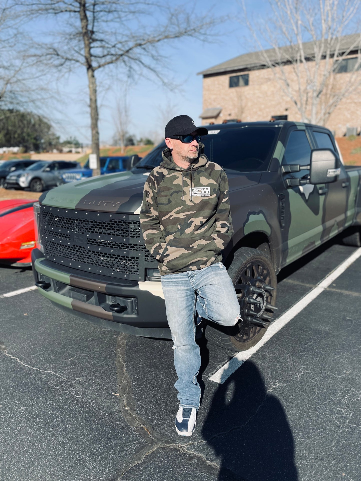 Official ACW Woodland Camo Hoodie (SOLD OUT)