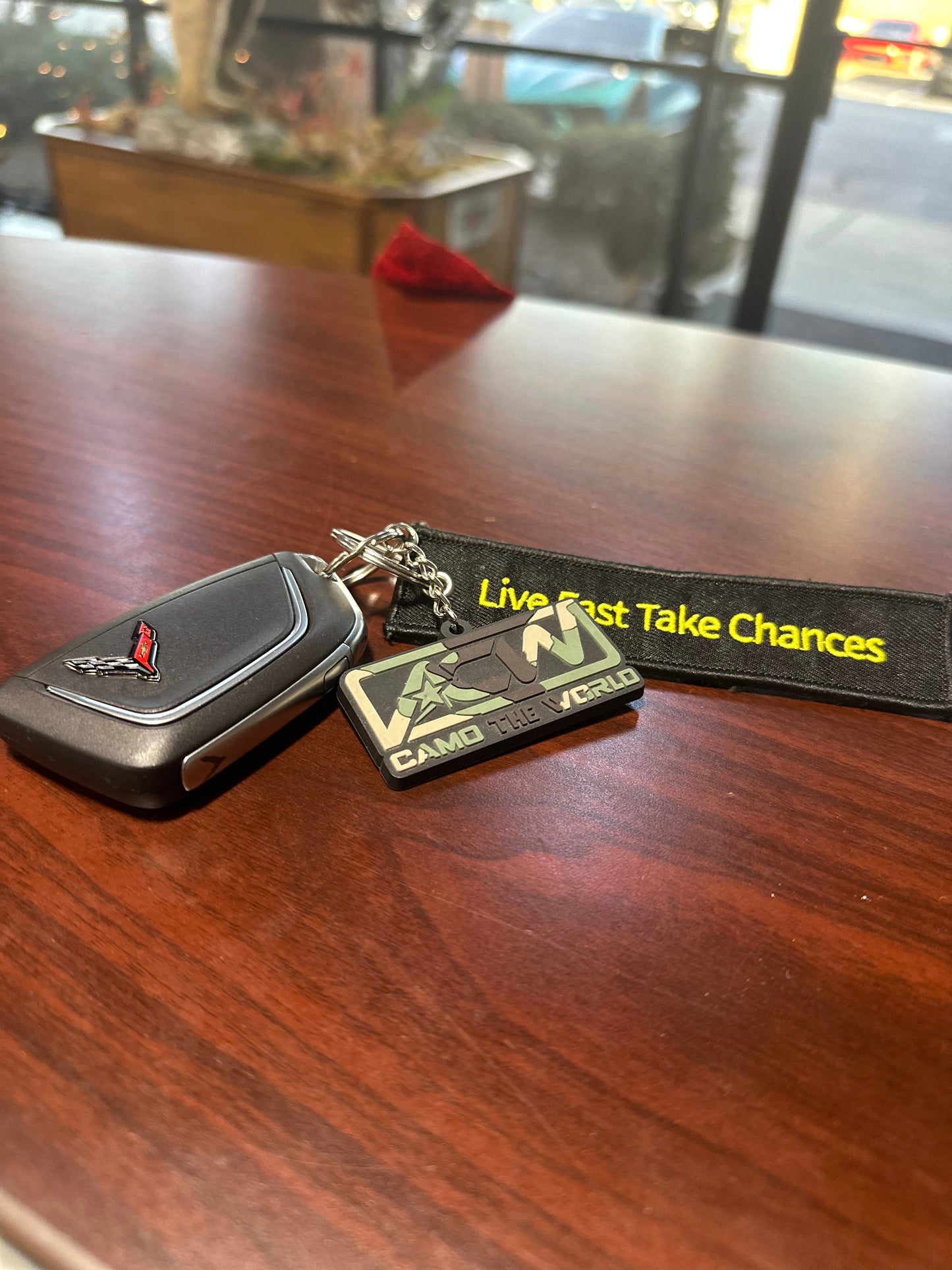 ACW CAMO MVMT Rubber Key Chain