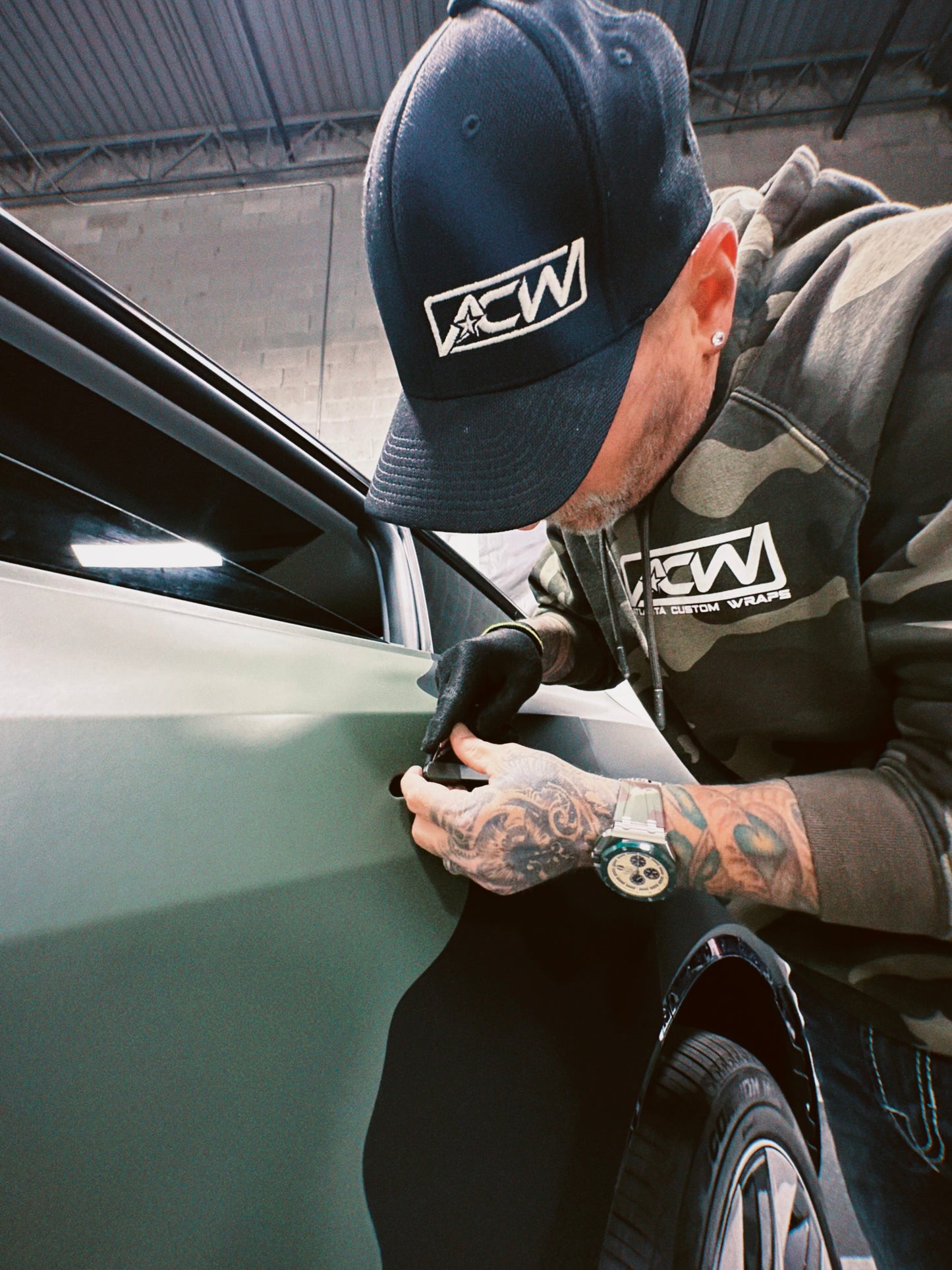 ACW Black FlexFit Hats